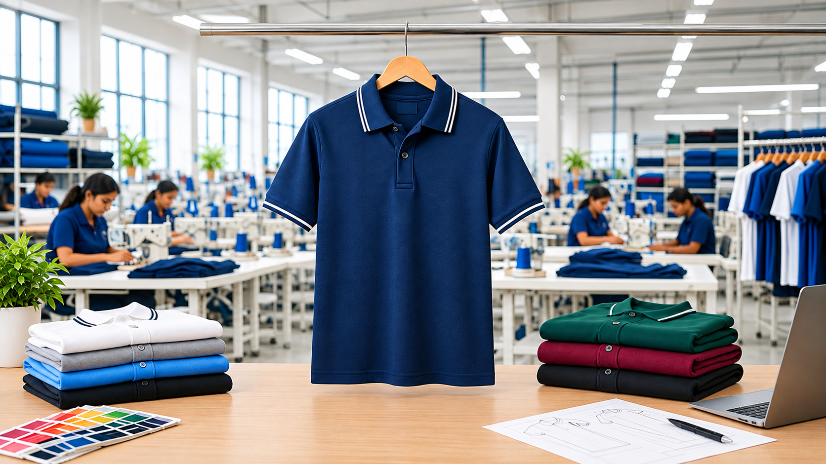 Polo T-Shirt Manufacturer in India: A Complete Guide for Bulk Buyers